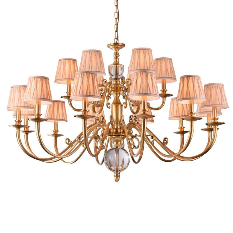 Подвесная люстра Newport 31018/C antique brass в Санкт-Петербурге