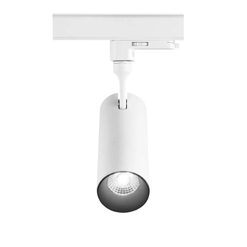 Трековый светодиодный светильник Ideal Lux Smile 30W Cri90 20 3000K White 189710 в Санкт-Петербурге