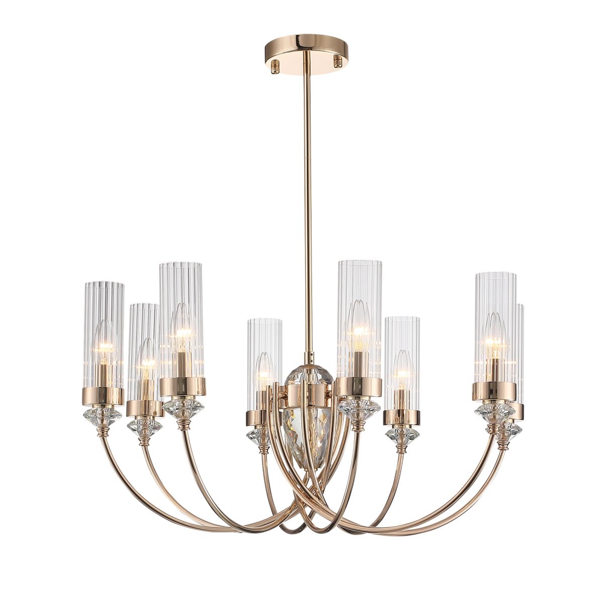 Люстра на штанге ST Luce Элегра SL1402.203.08 в Санкт-Петербурге