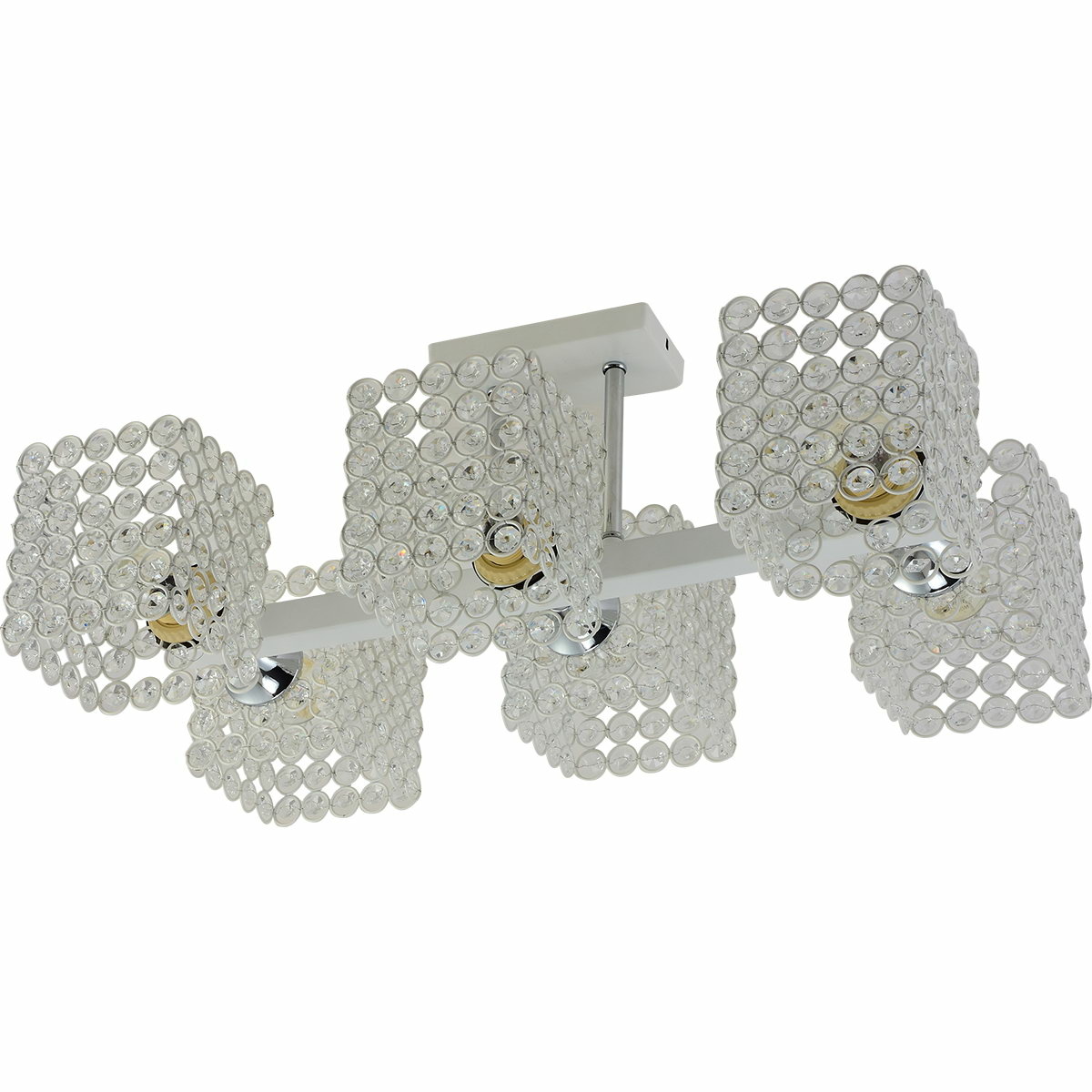 Потолочная люстра Reluce 01335-0.3-06 WH+CR УЦ в Санкт-Петербурге