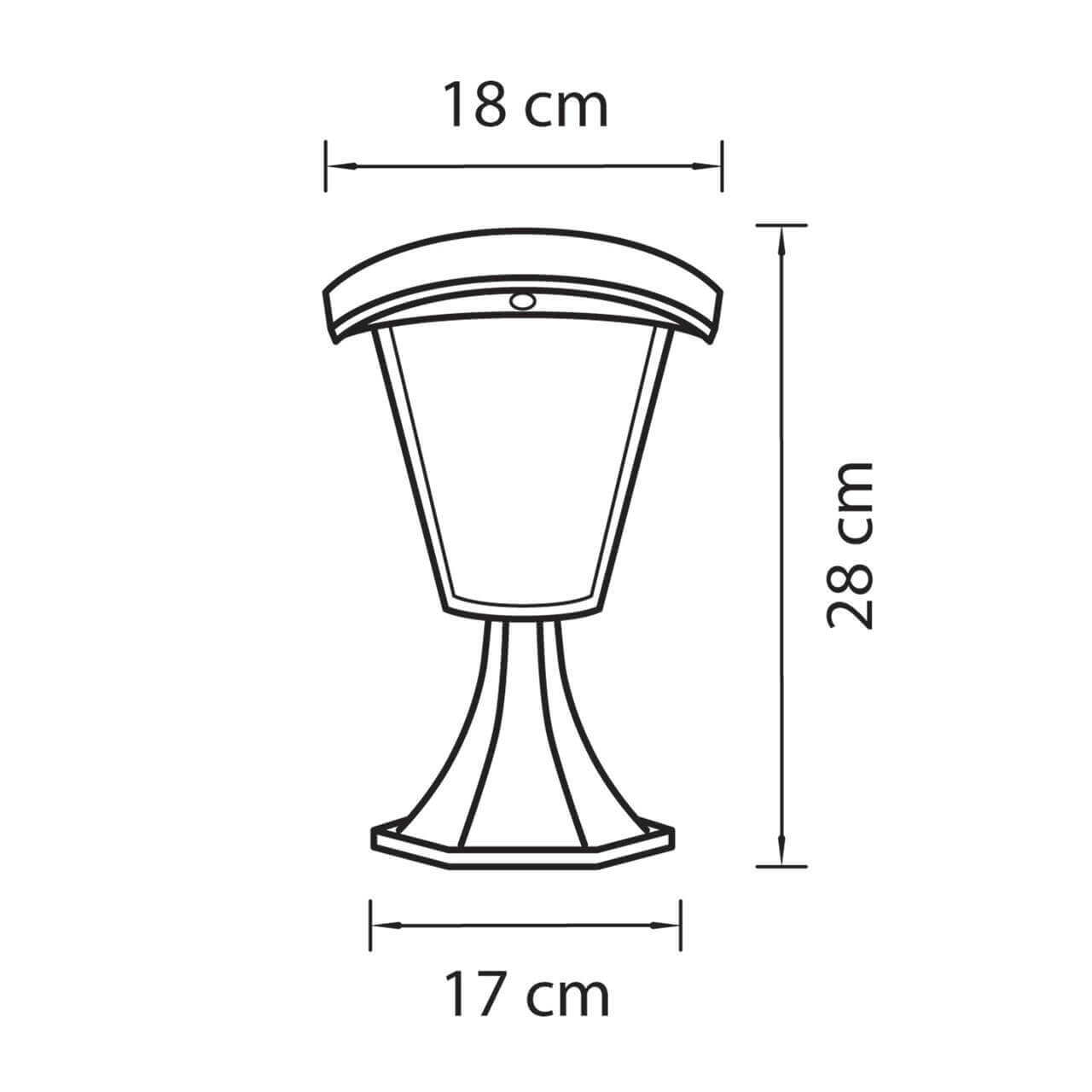 Уличный светодиодный светильник Lightstar Lampione 375970 в Санкт-Петербурге