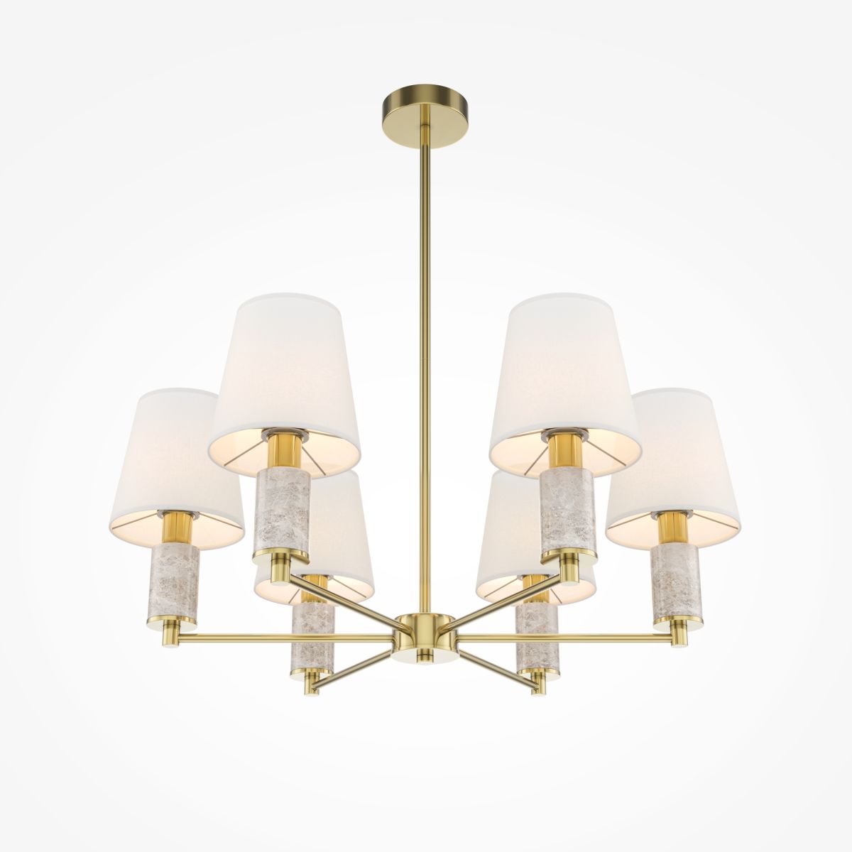 Люстра на штанге Maytoni Lira MOD483PL-06BS в #REGION_NAME_DECLINE_PP#