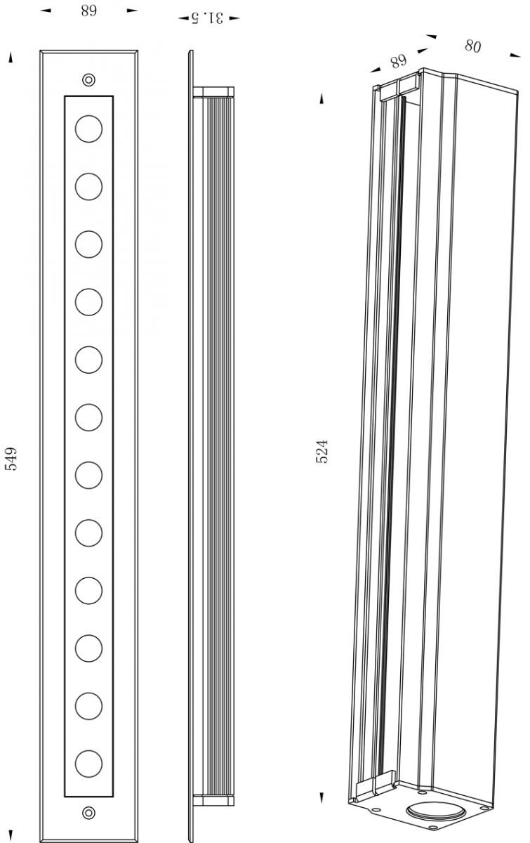 Уличный светильник Deko-Light Line 730437 в Санкт-Петербурге