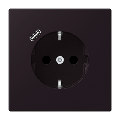 Розетка 2K+З USB Typ C Jung LC1520-18C248 в Санкт-Петербурге