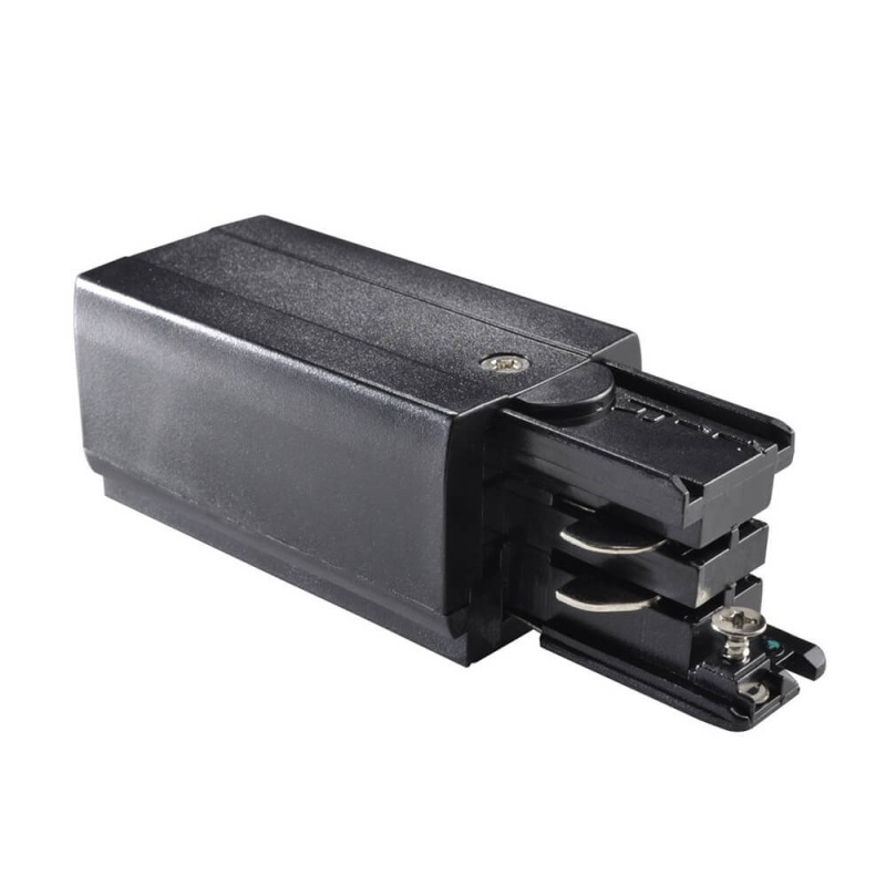Питание левый Ideal Lux Link Trimless Main Connector Left Black 169576 в Санкт-Петербурге