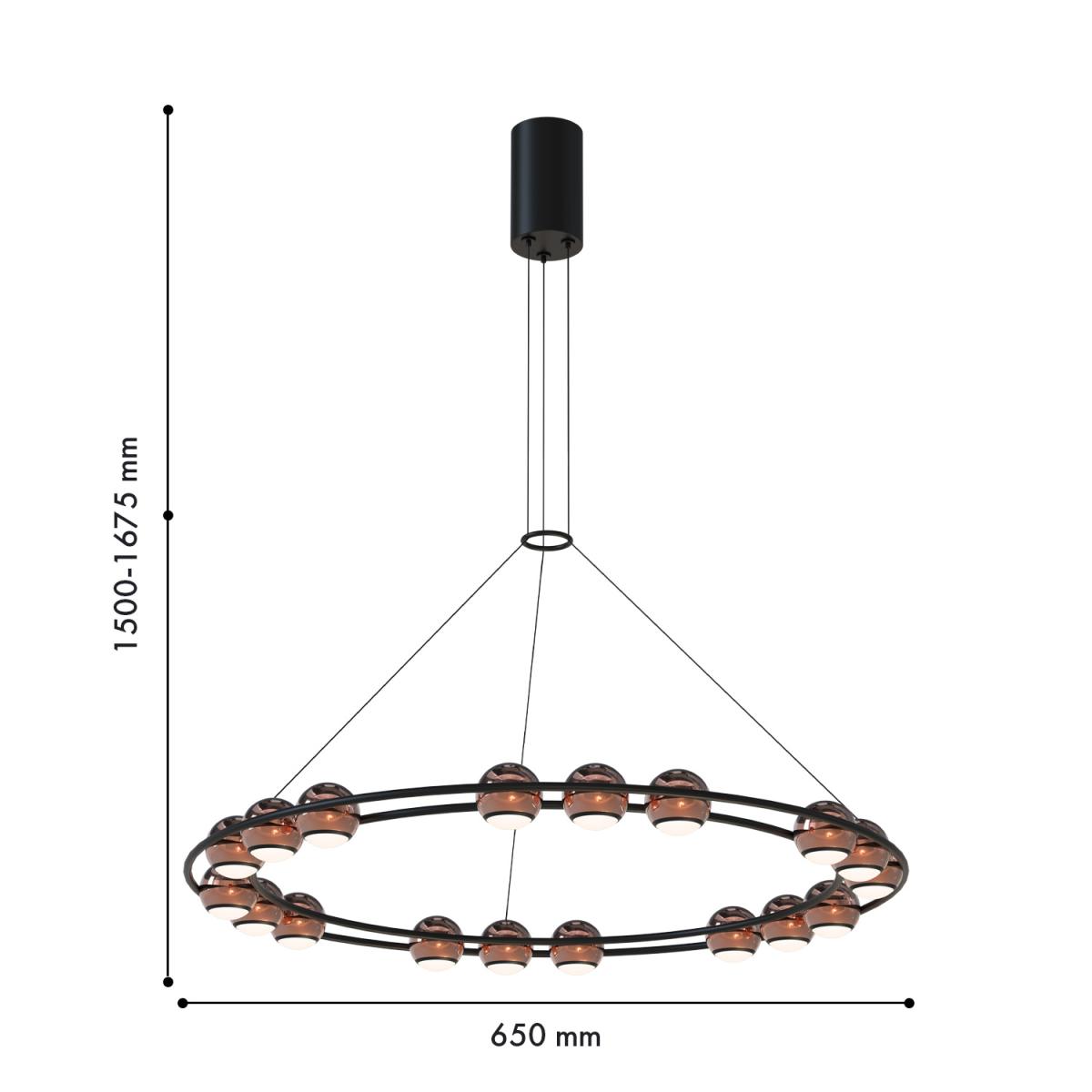 Подвесная люстра Favourite Sturm 4561-18P в Санкт-Петербурге
