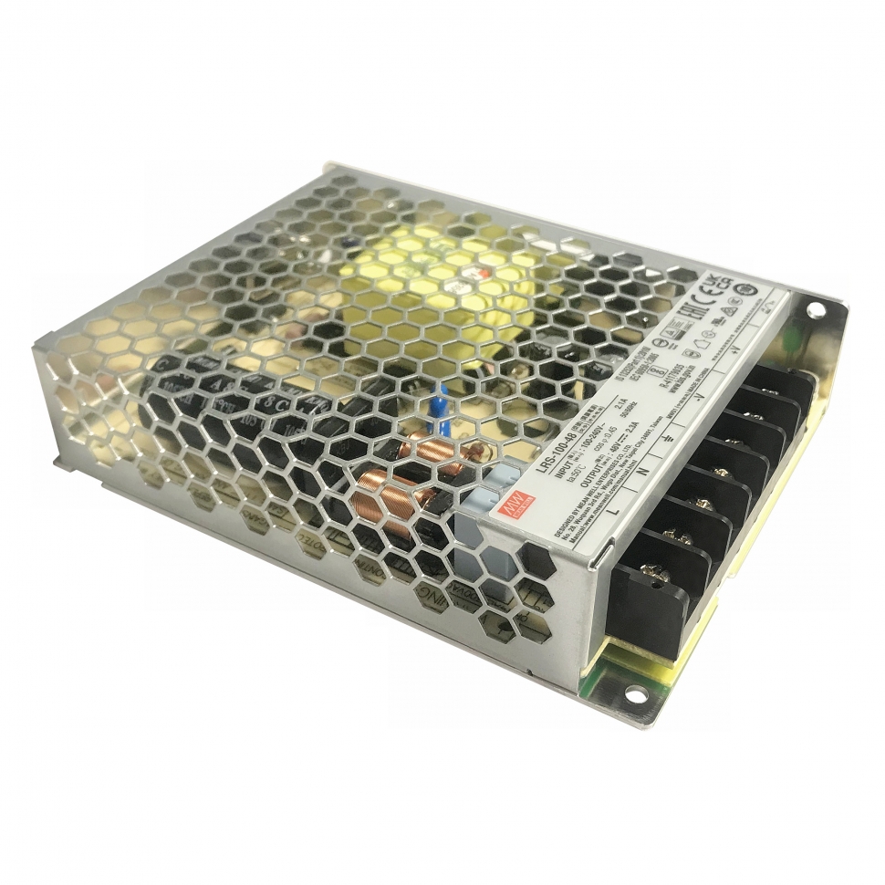 Блок питания выносной iLedex Vision 100Вт DC48В 2.3A IP20 POWER MW 4822-027-100W в Санкт-Петербурге