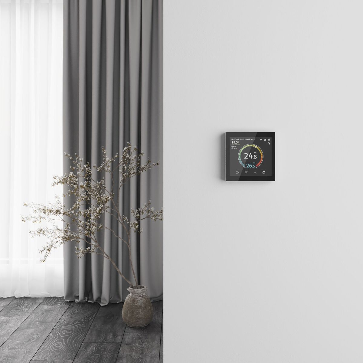 Умный сенсорный терморегулятор с LCD дисплеем Werkel W1851101 4690389218330 a071604 в #REGION_NAME_DECLINE_PP#