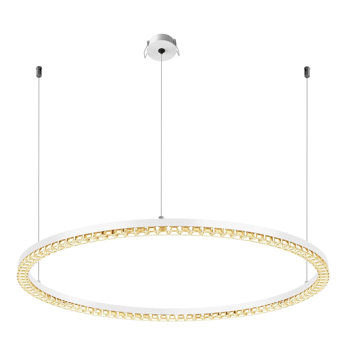 Подвесная люстра Arlight SP-DIAMOND-R850-40W Day4000 (WH, 45 deg, 230V, TRIAC) 054496 в Санкт-Петербурге