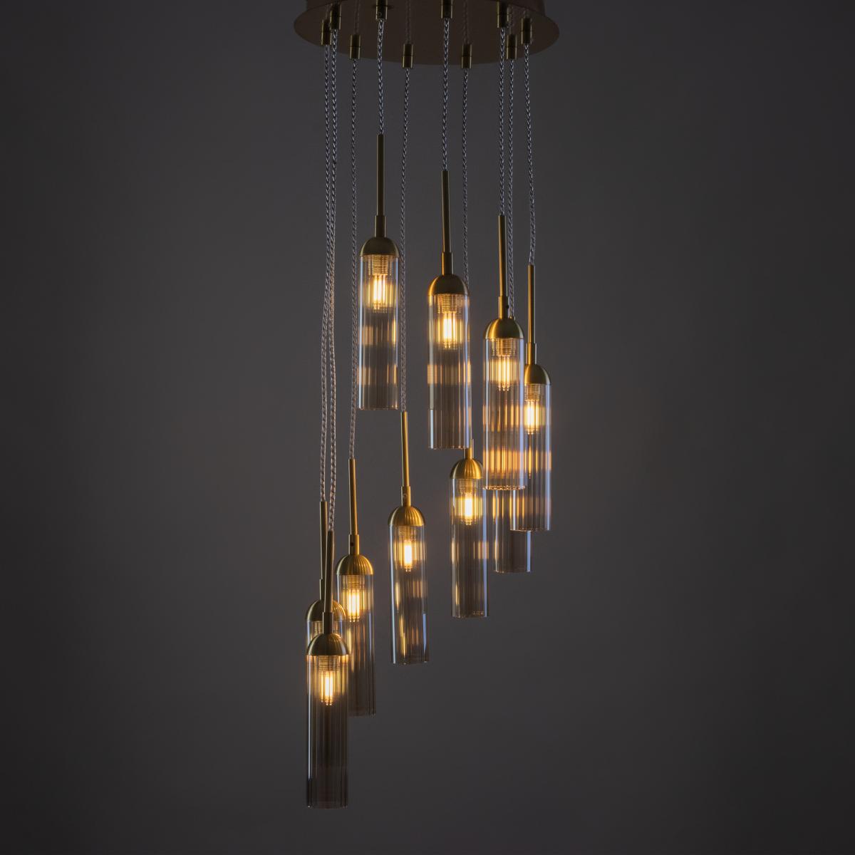 Каскадная люстра Freya Borgy FR5379PL-10G в #REGION_NAME_DECLINE_PP#