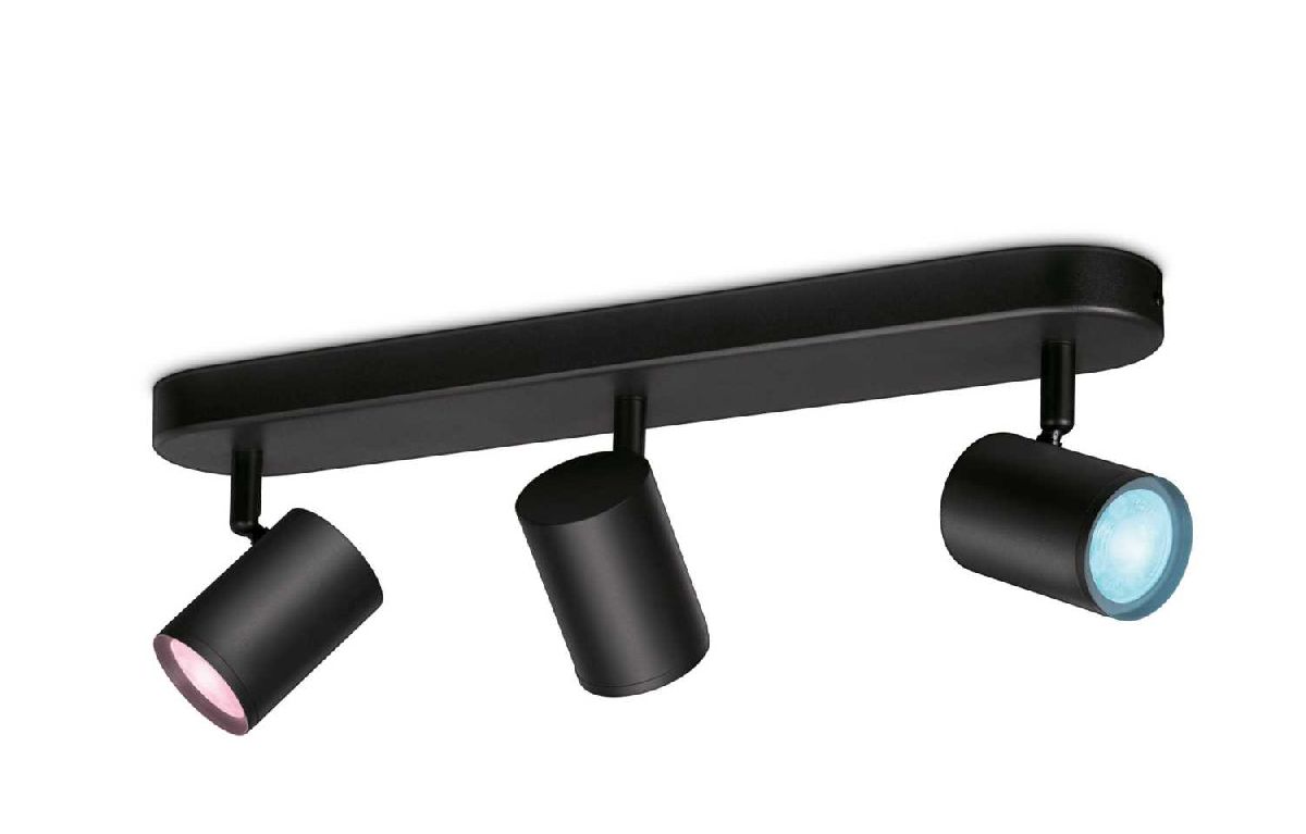 Умный спот Wiz Imageo Spots 3x5W B 22-65K RGB 929002659201 в Санкт-Петербурге