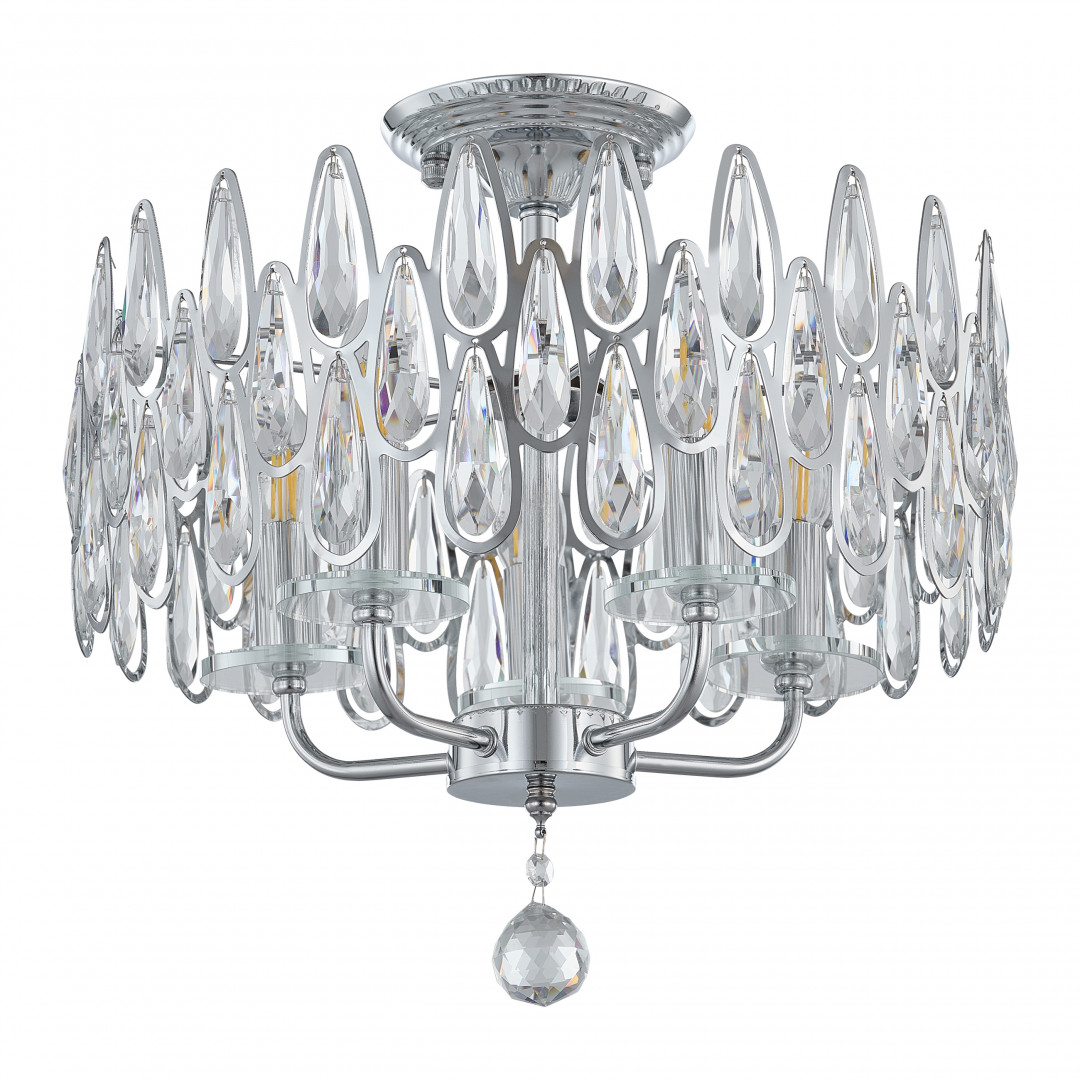 Потолочная люстра Arte Milano Sorrento 372009/5/80/400 CR в Санкт-Петербурге