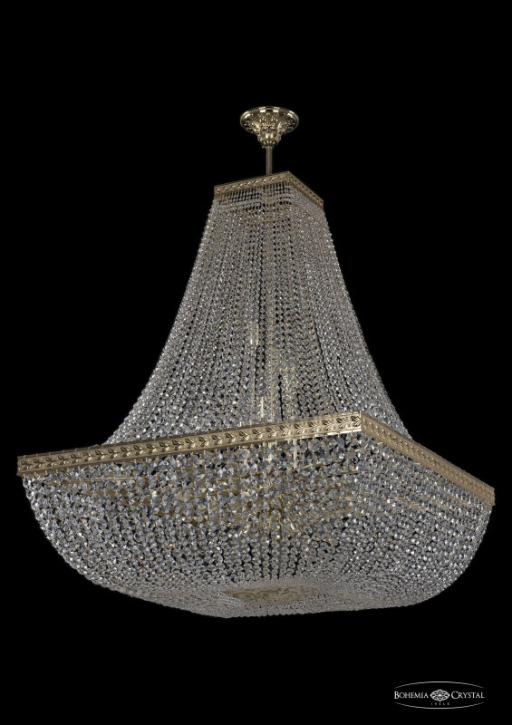 Люстра на штанге Bohemia Ivele Crystal 19112/H2/80IV G в Санкт-Петербурге