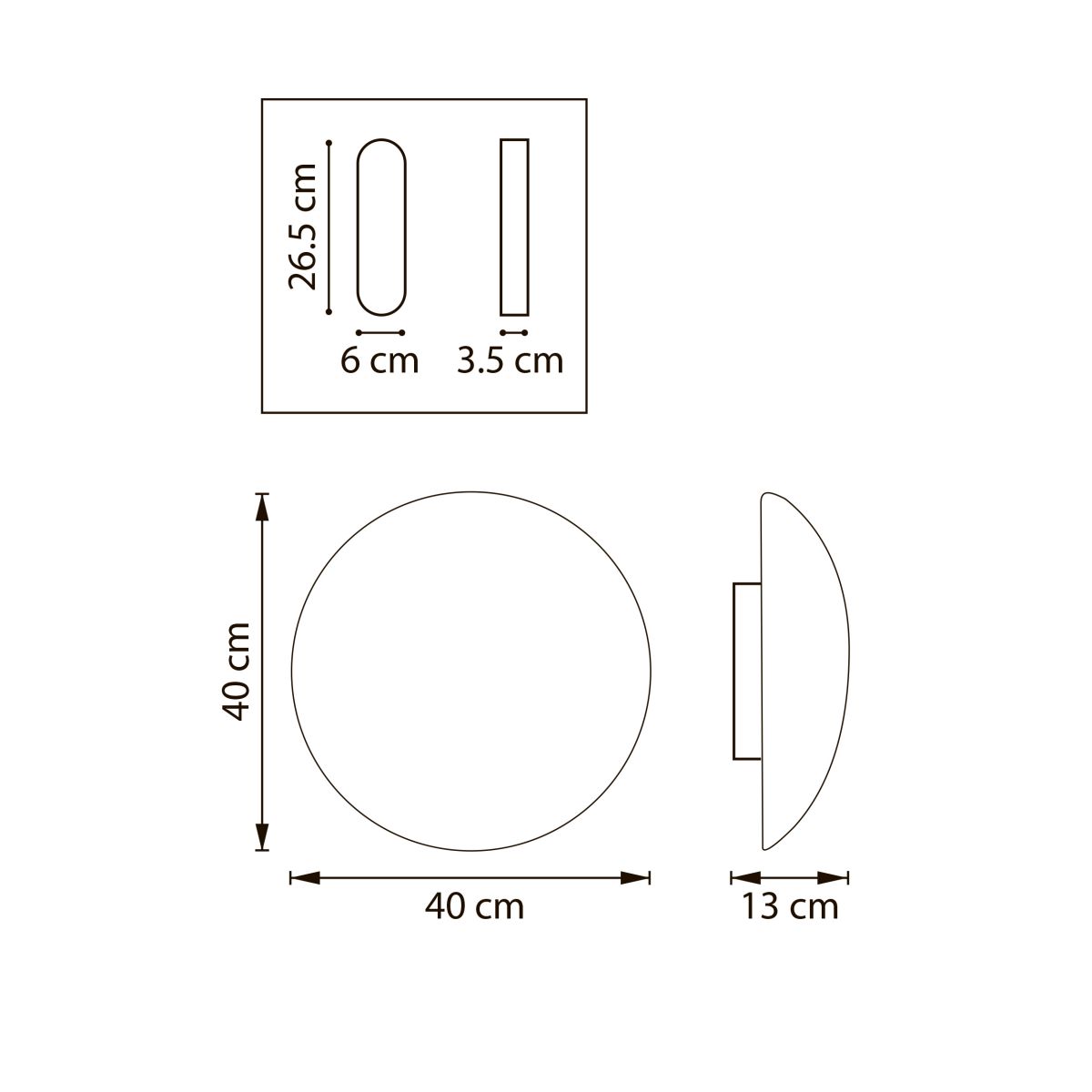 Настенно-потолочный светильник Lightstar Genova 610646 в #REGION_NAME_DECLINE_PP#