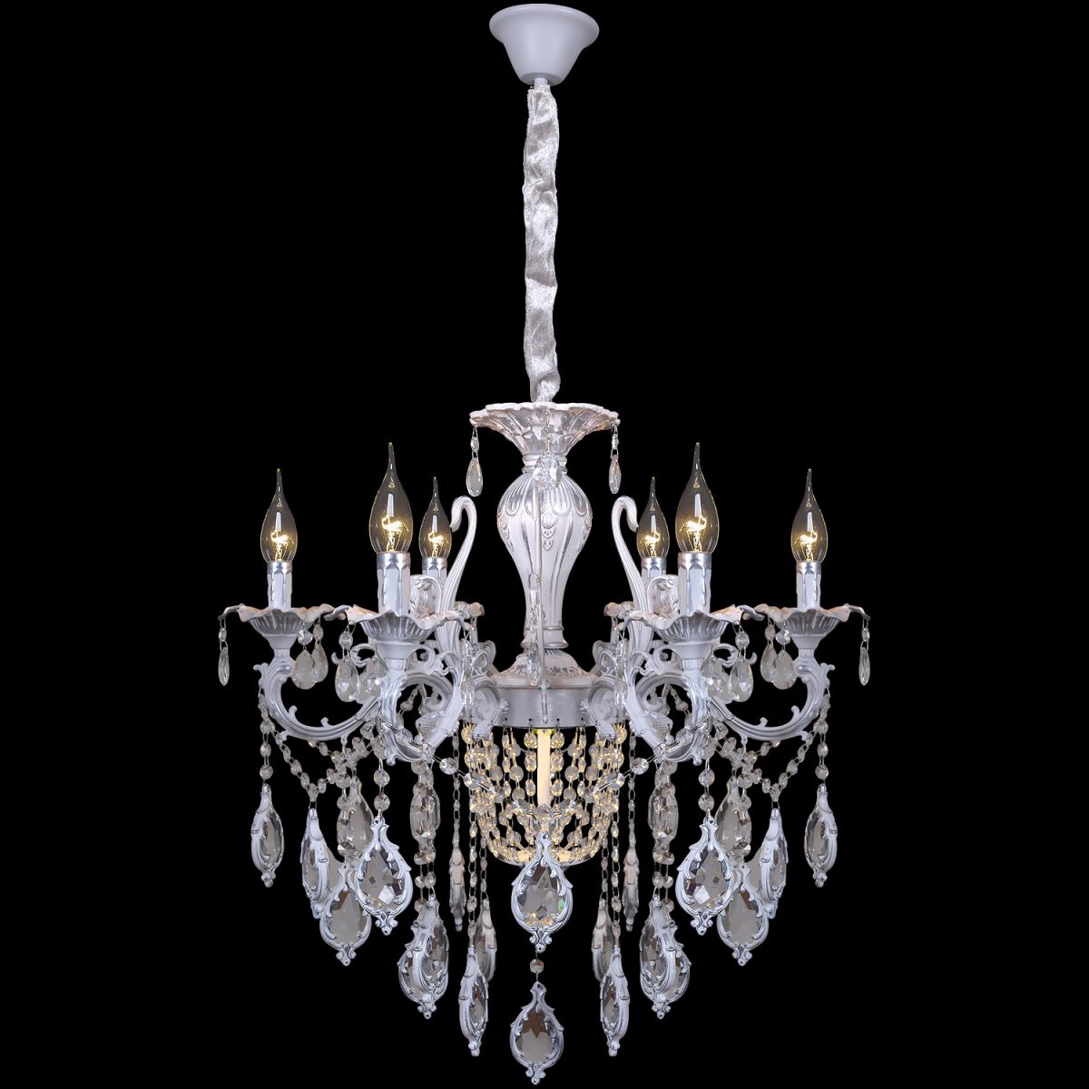 Подвесная люстра Reluce 23100-0.3-06 WH+SL в Санкт-Петербурге