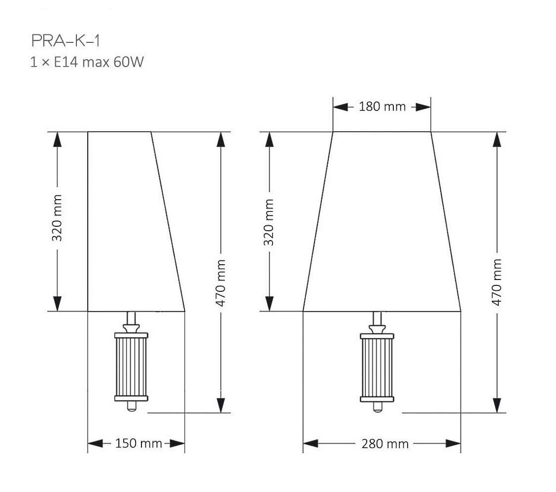 Бра Kutek Mood Prato PRA-K-1(Z) в #REGION_NAME_DECLINE_PP#
