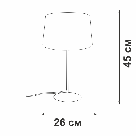 Настольная лампа Vitaluce V2718-1/1L в Санкт-Петербурге