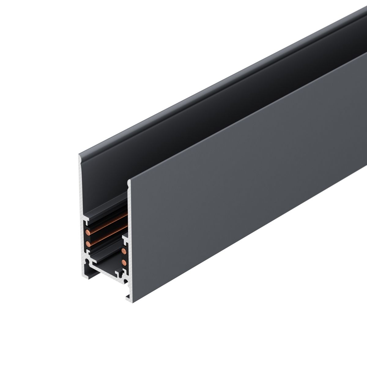 Шинопровод магнитный накладной Arlight MAG-ORIENT-COLOR-TRACK-2652-2000 (RAL7024) (IP20 Металл) 065747 в Санкт-Петербурге