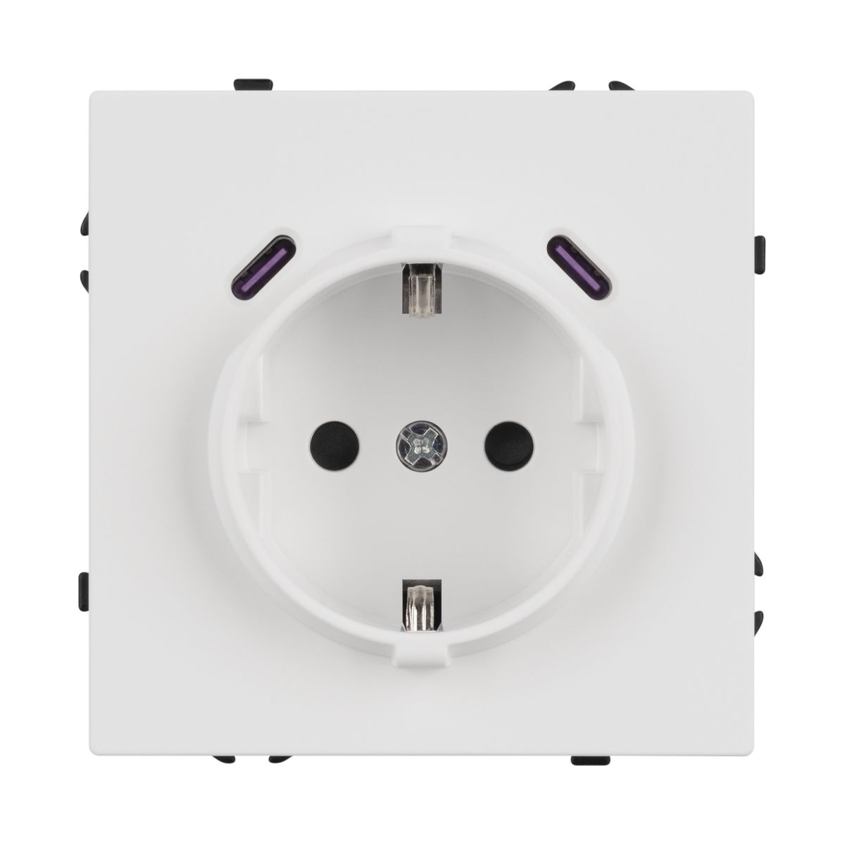 Механизм розетки с USB зарядкой Arlight SCT-NOBE-MUCC-SFPL-WH (230V, 16A) 061818 в Санкт-Петербурге