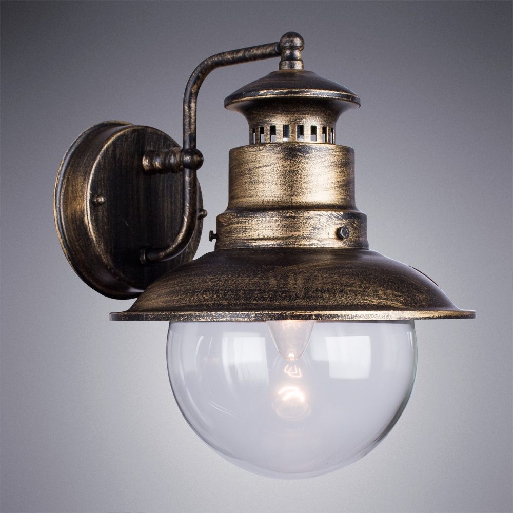 Уличный настенный светильник Arte Lamp Amsterdam A1523AL-1BN в Санкт-Петербурге