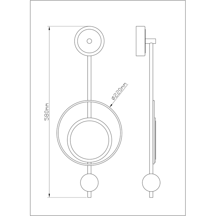 Настенный светильник Arte Lamp Polaris A2604AP-7GO УЦ в Санкт-Петербурге