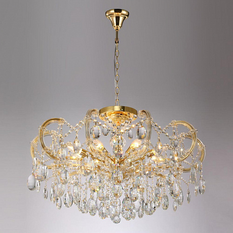 Подвесная люстра Crystal Lux Hollywood SP-PL8 Gold D800 в #REGION_NAME_DECLINE_PP#