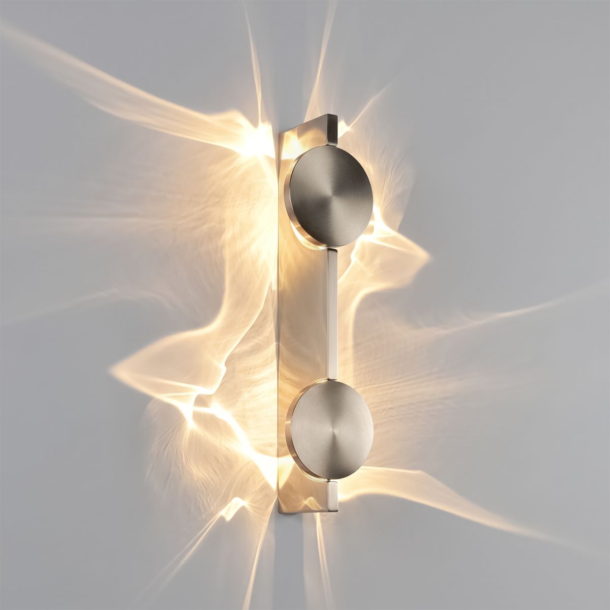Настенный светильник Loft IT Flame 10452/2W Nickel в #REGION_NAME_DECLINE_PP#