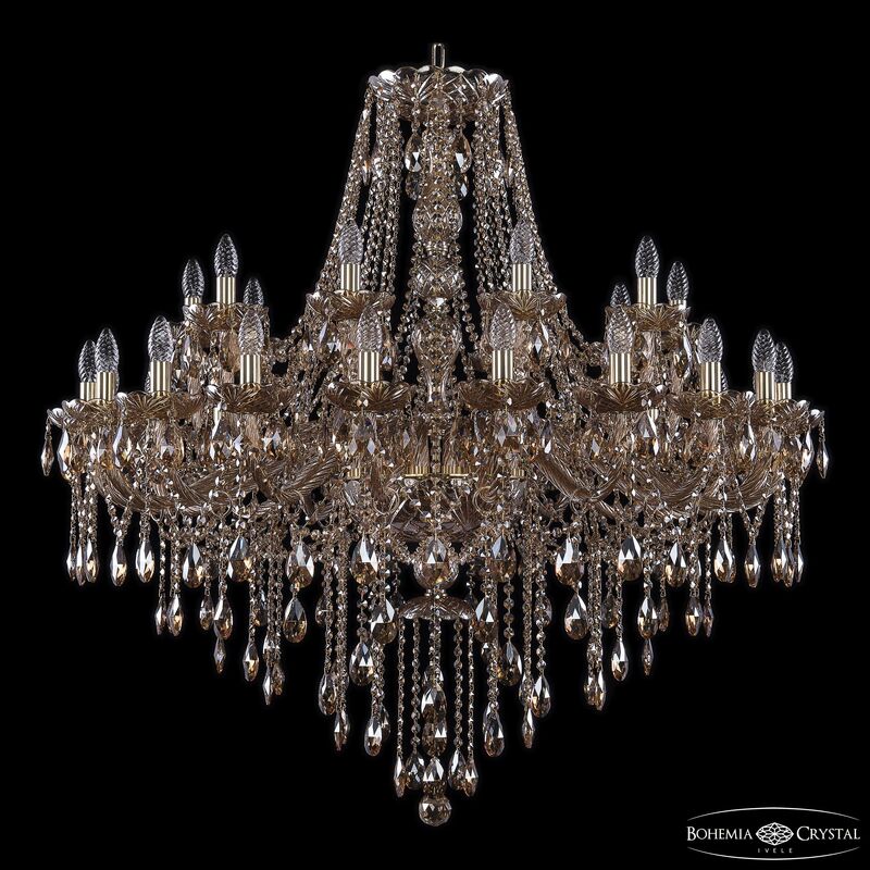 Подвесная люстра Bohemia Ivele Crystal 1415/20+10/400 G M721 в Санкт-Петербурге