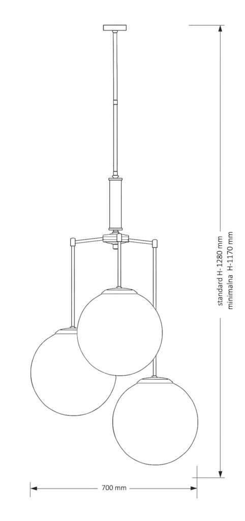 Люстра на штанге Kutek Mood Artu Glass ART-ZWD-3(Z)G350 в #REGION_NAME_DECLINE_PP#