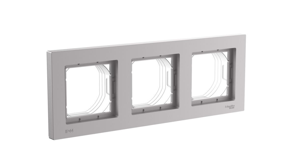 Рамка 3-ая, универсальная Systeme Electric AtlasDesign Aqua Алюминий ATN440303 в #REGION_NAME_DECLINE_PP#