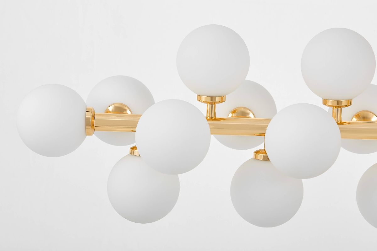 Люстра на штанге Lumina Deco Marsiada LDP 6033-24 GD в Санкт-Петербурге