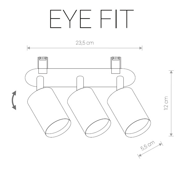 Спот Nowodvorski Eye Fit 9397 в Санкт-Петербурге