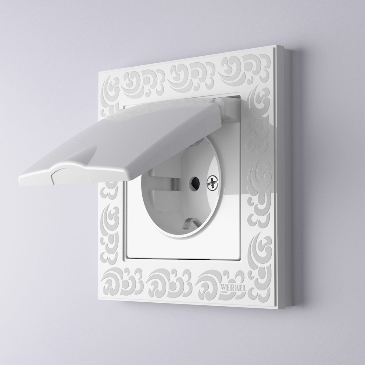 Рамка на 1 пост Flock Werkel W0012301 4690389160462 a050808 в Санкт-Петербурге