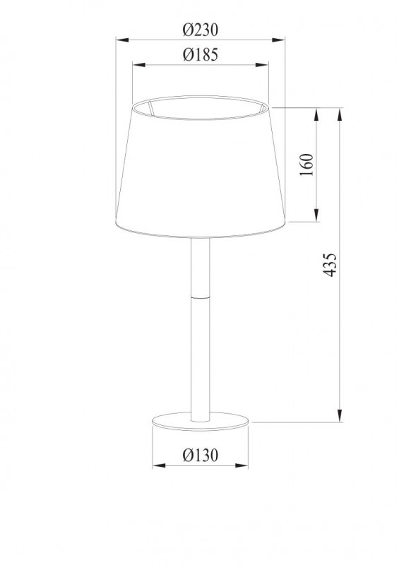 Настольная лампа ARTE Lamp A2102LT-1WH в Санкт-Петербурге