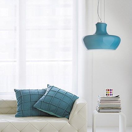 Подвесной светильник Ideal Lux Aladino SP1 D45 Azzurro 137261 в Санкт-Петербурге