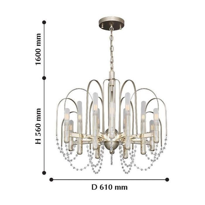 Подвесная люстра Favourite La Salute 2308-12P в Санкт-Петербурге