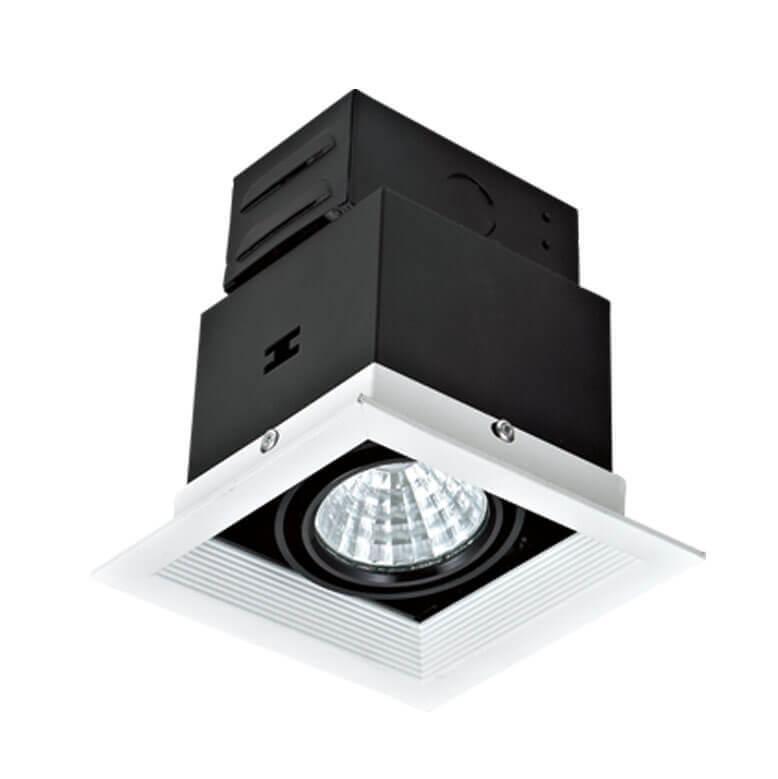 Встраиваемый светодиодный светильник Lucia Tucci Opzione 535.1-5W-WT/BK в Санкт-Петербурге