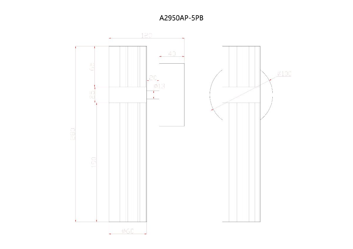 Бра Arte Lamp Misty A2950AP-5PB в Санкт-Петербурге