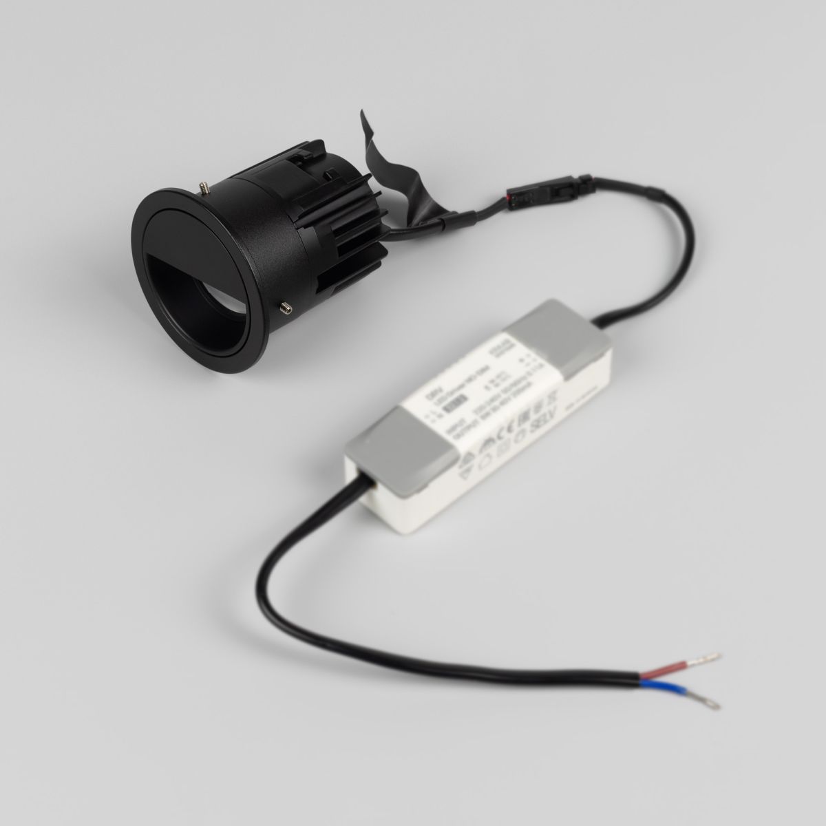 Встраиваемый светильник Arlight DL-VEILA-R63-8W Day4000 (Черный RAL9005, A44x46 deg, 230V) (IP20 Металл) 064959 в Санкт-Петербурге