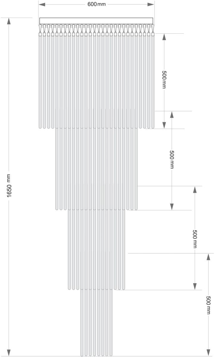 Каскадная люстра Kutek Filago FIL-PLM-10(P)600/500 в #REGION_NAME_DECLINE_PP#