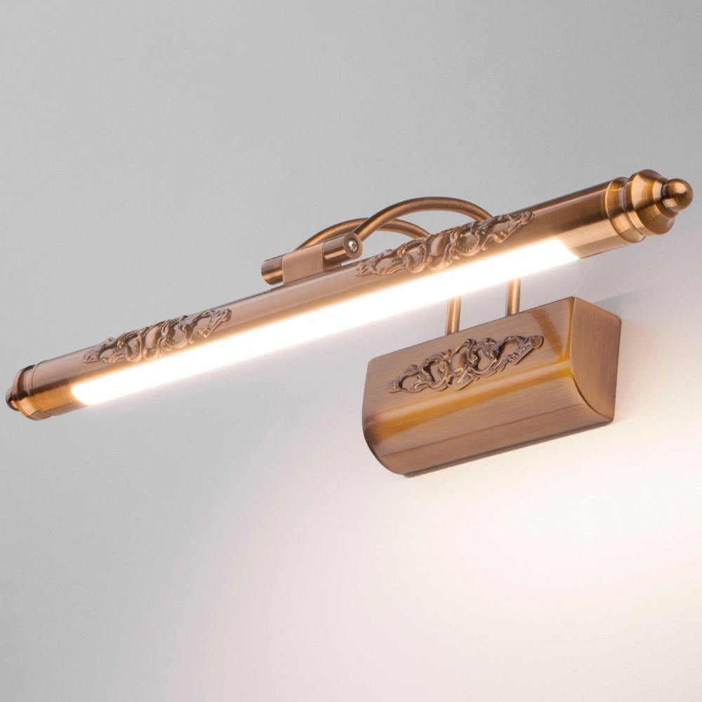 Подсветка для картин Elektrostandard Schelda LED 8W 1010 IP20 бронзовая 4690389102813 в Санкт-Петербурге