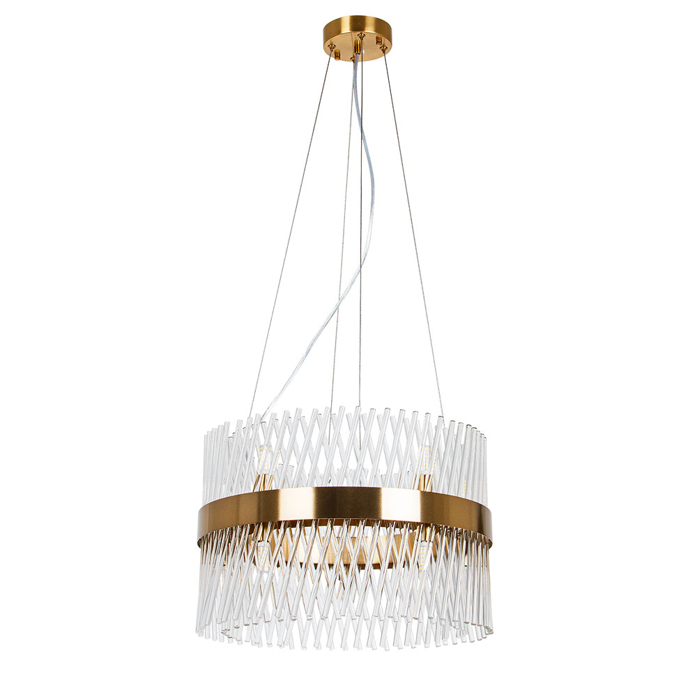 Подвесная люстра Arte Lamp Acapulco A1073LM-10PB в Санкт-Петербурге