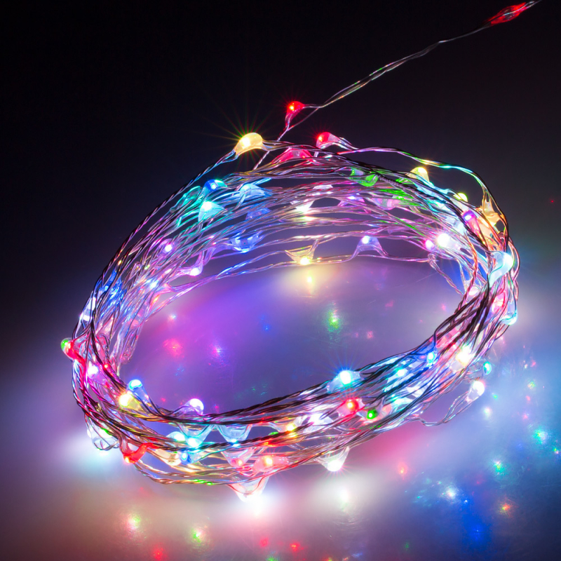 Светодиодная гирлянда Arlight ARD-Classic-Dew-5000-Clear-100LED-Std RGB 034762 в Санкт-Петербурге