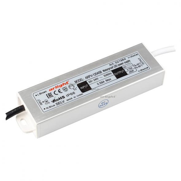 Блок питания Arlight ARPV-12045-B (12V, 3.8A, 45W) 021964 в Санкт-Петербурге
