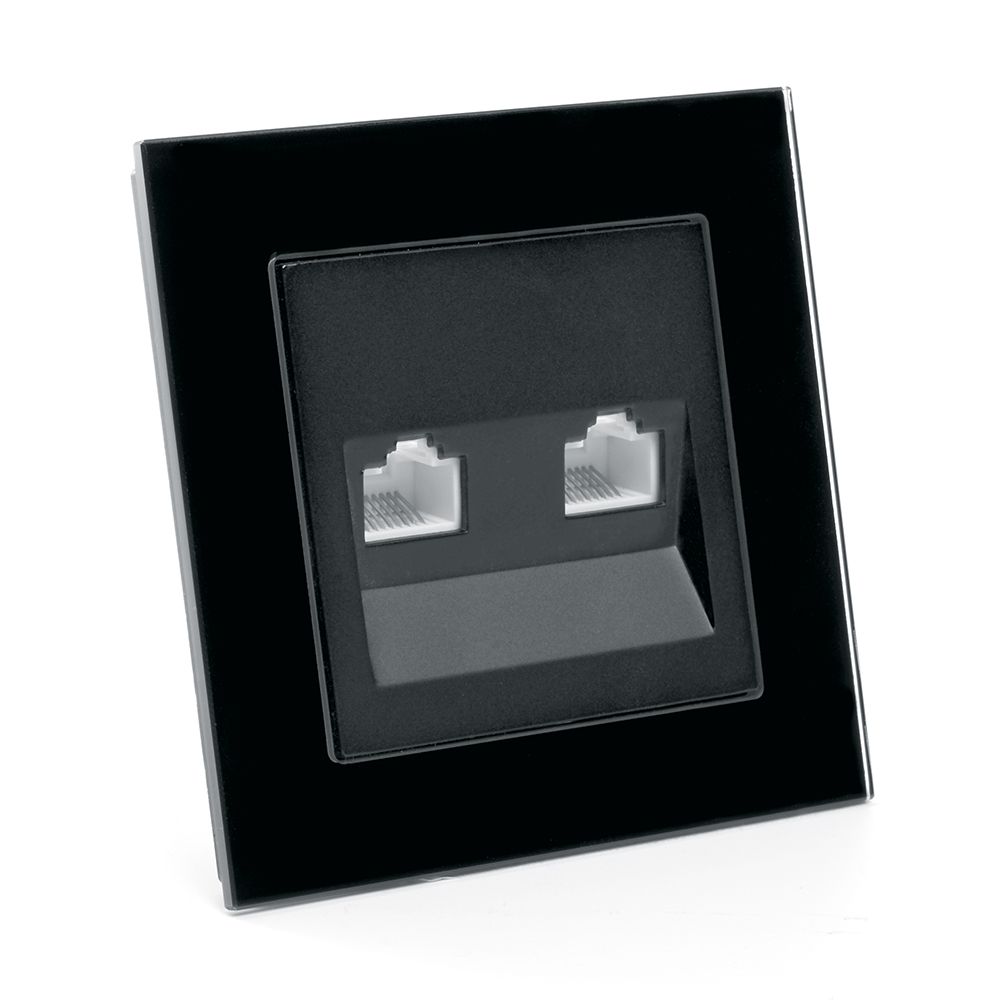 Розетка компьютерная 2-местная RJ-45 Stekker Катрин GLS00-7006-05 39509 в Санкт-Петербурге