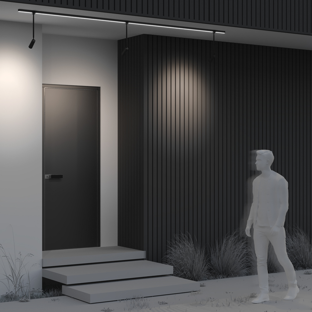 Уличный трековый светильник Maytoni Focus O-TR01-2-P-8WB3K в Санкт-Петербурге