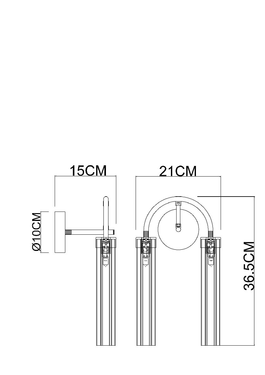 Бра Arte Lamp Borgia A4088AP-2AB в Санкт-Петербурге