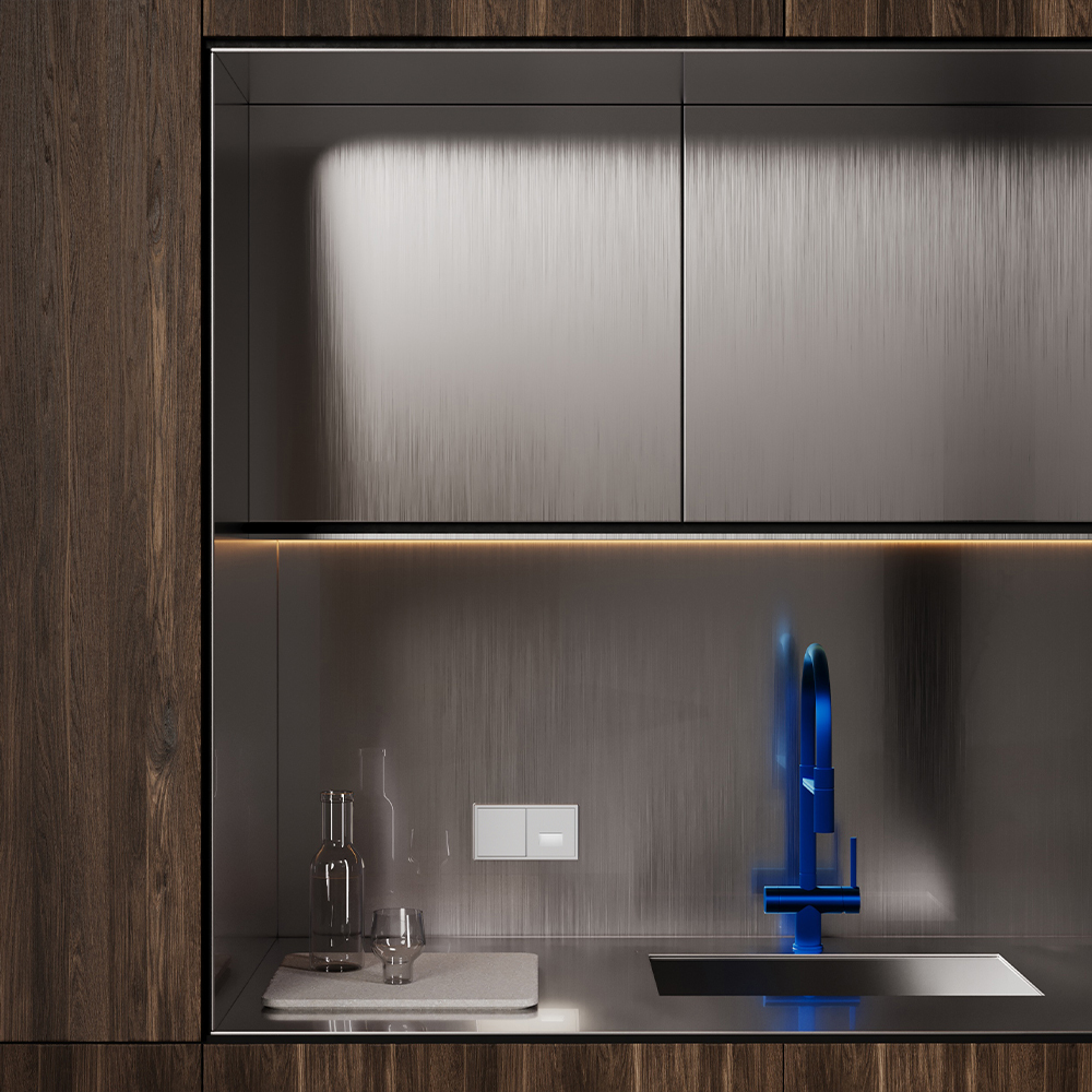 Накладка для подсветки светодиодной с датчиком Voltum S70 (серый) VLS002416 в #REGION_NAME_DECLINE_PP#