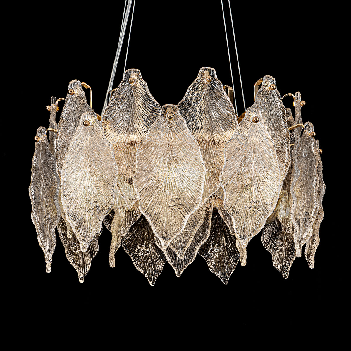 Подвесная люстра флористика Modelux ML.2293.450 GD в #REGION_NAME_DECLINE_PP#