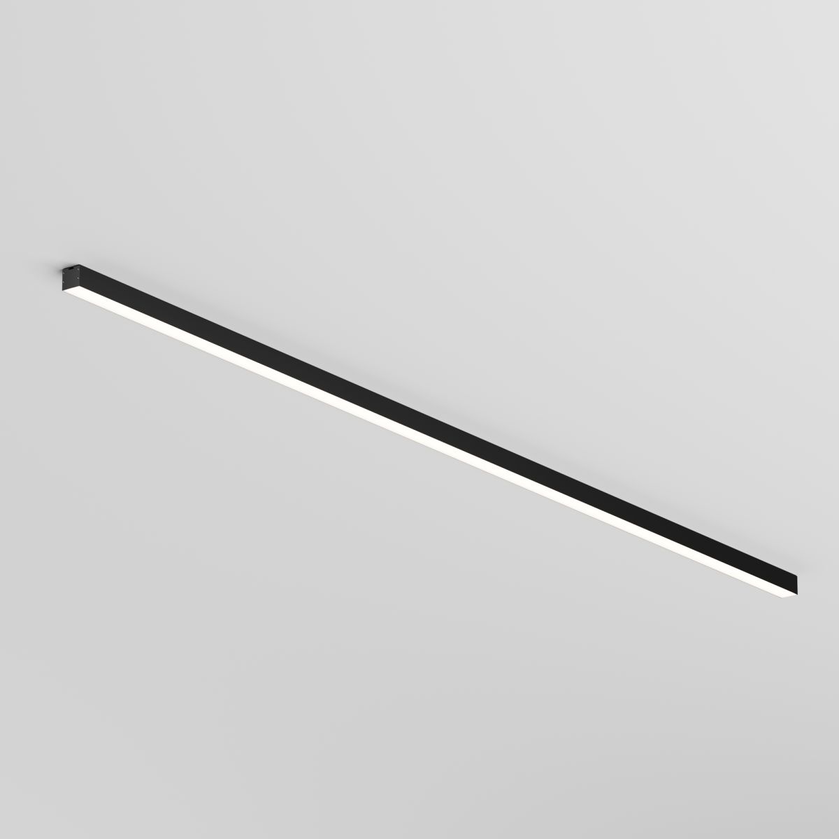 Линейный накладной светильник Maytoni Technical 4000K 35x35 (Черный, 2 м) LL311016 в Санкт-Петербурге